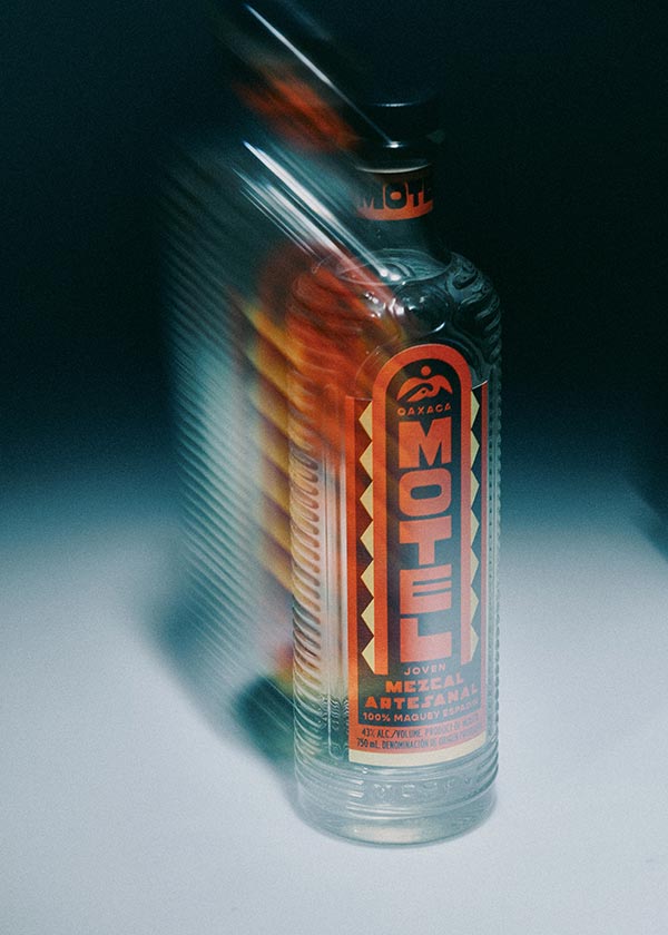 Bottle of Motel Mezcal