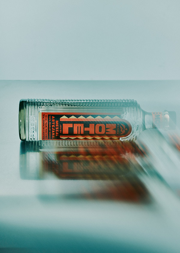 Bottle of Motel Mezcal